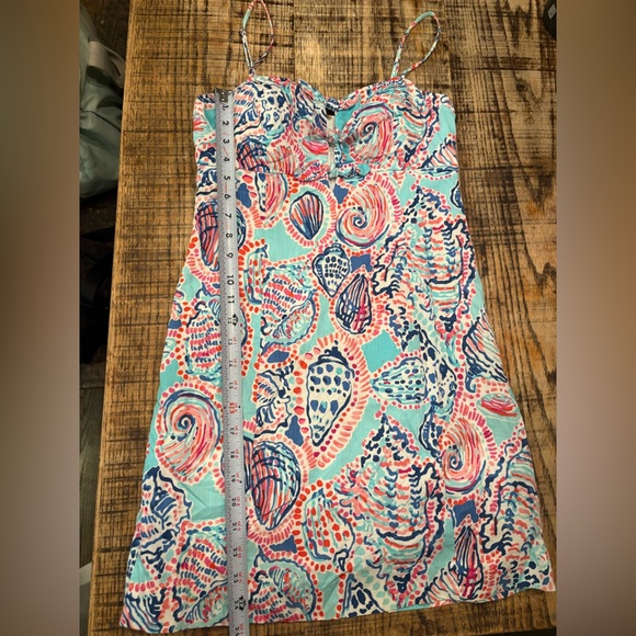 Lilly Pulitzer  Dress in Blue and Pink Print size 4 - Picture 5 of 6